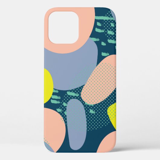 幾何形状:メカラフルンフィススタイル Case-Mate iPhoneケース (裏面)
