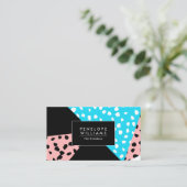 幾何抽象芸術 名刺 (スタンド正面)