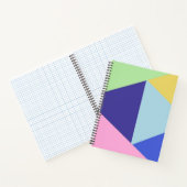 幾何数々の色の芸術 ノートブック (内部)