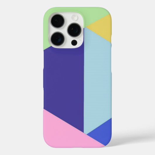 幾何数々の色の芸術 Case-Mate iPhoneケース (裏面)