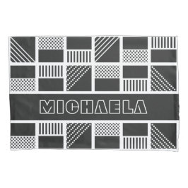 幾何方形カスタム 枕カバー