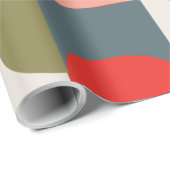 幾何模様ギフトラッピング紙 ラッピングペーパー (ロールコーナー)