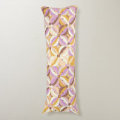 幾何模様体枕 ボディピロー (正面縦)