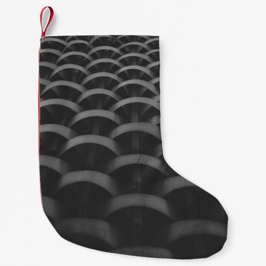 幾何模様？????????????? スモールクリスマスストッキング (正面)