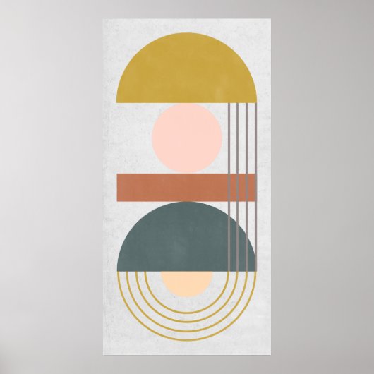 幾何法面展開III ポスター (正面)