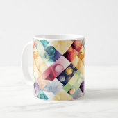 幾何級数 コーヒーマグカップ (正面左)