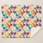 幾何級数 シェルパブランケット (正面(横))