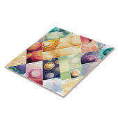 幾何級数 タイル (側面)