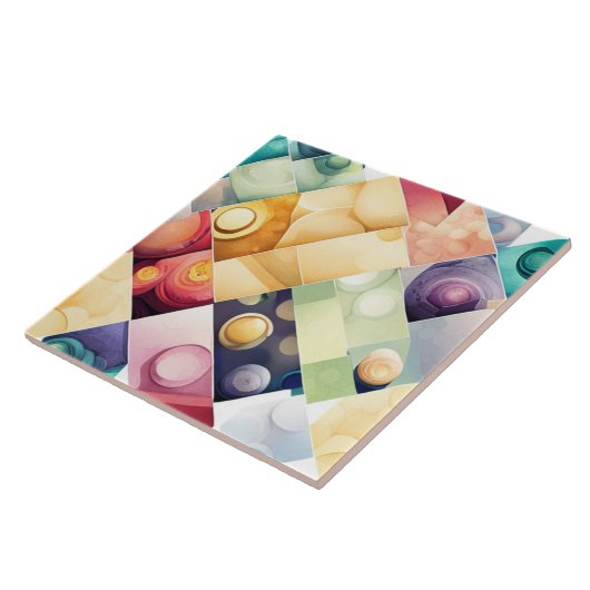 幾何級数 タイル (側面)