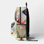 幾何級数 プリントバックパック (右)