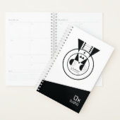 幾何級牛〔占星術の〕十二宮図牛インスパイア日本のデザイン プランナー手帳 (ディスプレー)