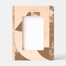 幾何素朴パターン レーザー彫刻フレーム