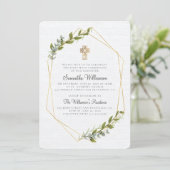 幾何素朴フローラ最初の共有招待状 招待状 (スタンド正面)