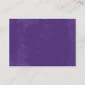 幾何紫フローラレシピ要求 エンクロージャーカード (裏面)