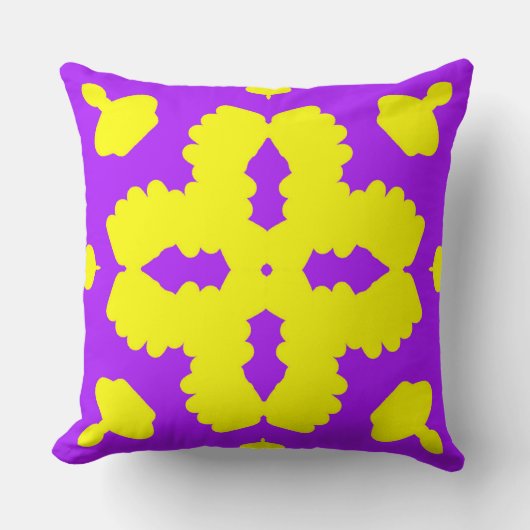 幾何織エレガント布プリントパターンデザインt クッション (正面)