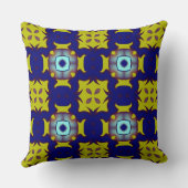 幾何織エレガント布プリントパターンデザインt クッション (裏面)