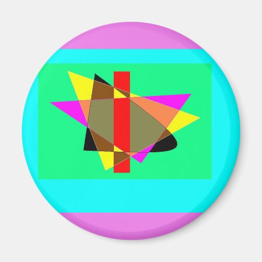 幾何考え...遊...マグネット マグネット (正面)