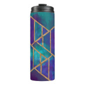 幾何色彩の鮮やか的 タンブラー (正面)