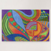 幾何色2 ジグソーパズル (横)