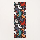 幾何葉の ヨガマット (正面)