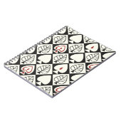 幾何葉的な自然パターン。 ノートブック (左側)