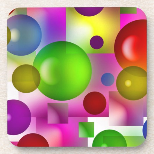 幾何虹 コースター (正面)