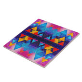 幾何記号抽象芸術#10デザイン2 タイル (側面)