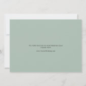 幾何金ゴールド熱帯書道展開 案内状 (裏面)