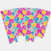 幾何鮮やかカラフル図形 フェイバーボックス (見開き)