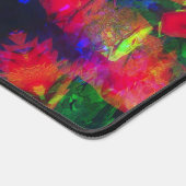 幾何鮮やかカラフル抽象芸術 デスクマット (コーナー)