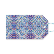 幾何鮮やかギフトラベル