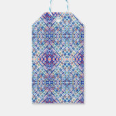 幾何鮮やかギフトラベル ギフトタグ (裏面)