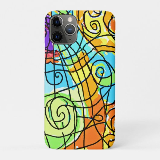 幾何鮮やかパターン Case-Mate iPhoneケース (裏)