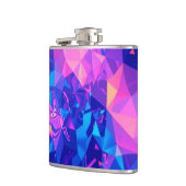 幾何鮮やかプリズムスキットル フラスク (左)