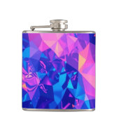 幾何鮮やかプリズムスキットル フラスク (正面)