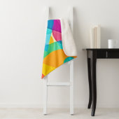 幾何鮮やか抽象芸術 シェルパブランケット (インサイチュ)