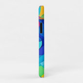 幾何鮮やか抽象芸術 Case-Mate iPhoneケース (裏面/右)