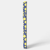 幾何黄ファンキー丸サムスン電話ケース SAMSUNG GALAXYケース (裏面横)