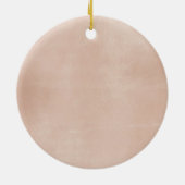 幾何Bohoフローラの愛情のある記憶オーナメント セラミックオーナメント (裏面)