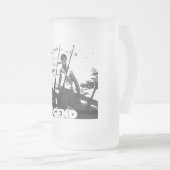 幾分伝説の フロストグラスビールジョッキ (正面右)