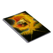 幾日のノートの古代ウィリアムブレイク ノートブック (右側)