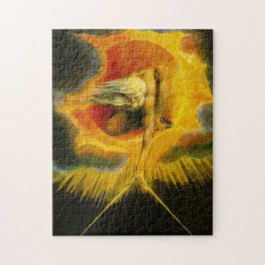 幾日のパズルの古代ウィリアムブレイク ジグソーパズル (縦)