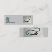 幾日の仕事 スキニー名刺 (正面/裏面)