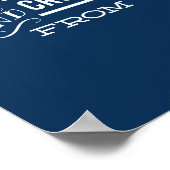 広々とした空のために ポスター (角)