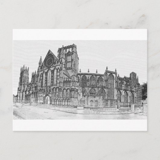 広いののヨークの牧師 ポストカード (正面)