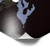 広いピークの豪華さを解き放つ:図解入りの、写真付きの Po フォトプリント (角)