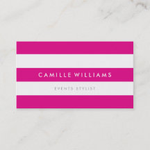 広いモダンミニマルパタストライプーン明るいホットピンク