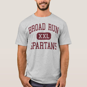 広い操業- Spartans -高Ashburnヴァージニア Tシャツ