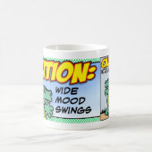 広い気分の変化 コーヒーマグカップ (中央)