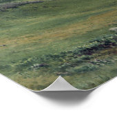 広い牧草地，サセックス ポスター (角)